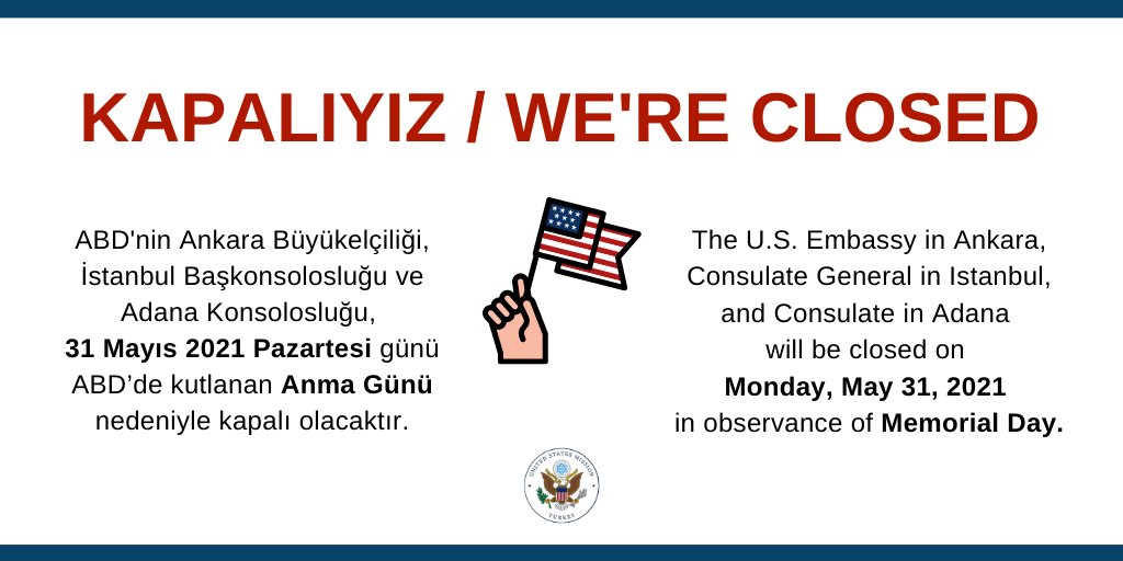 U.S. Consulate General Istanbul tweet media