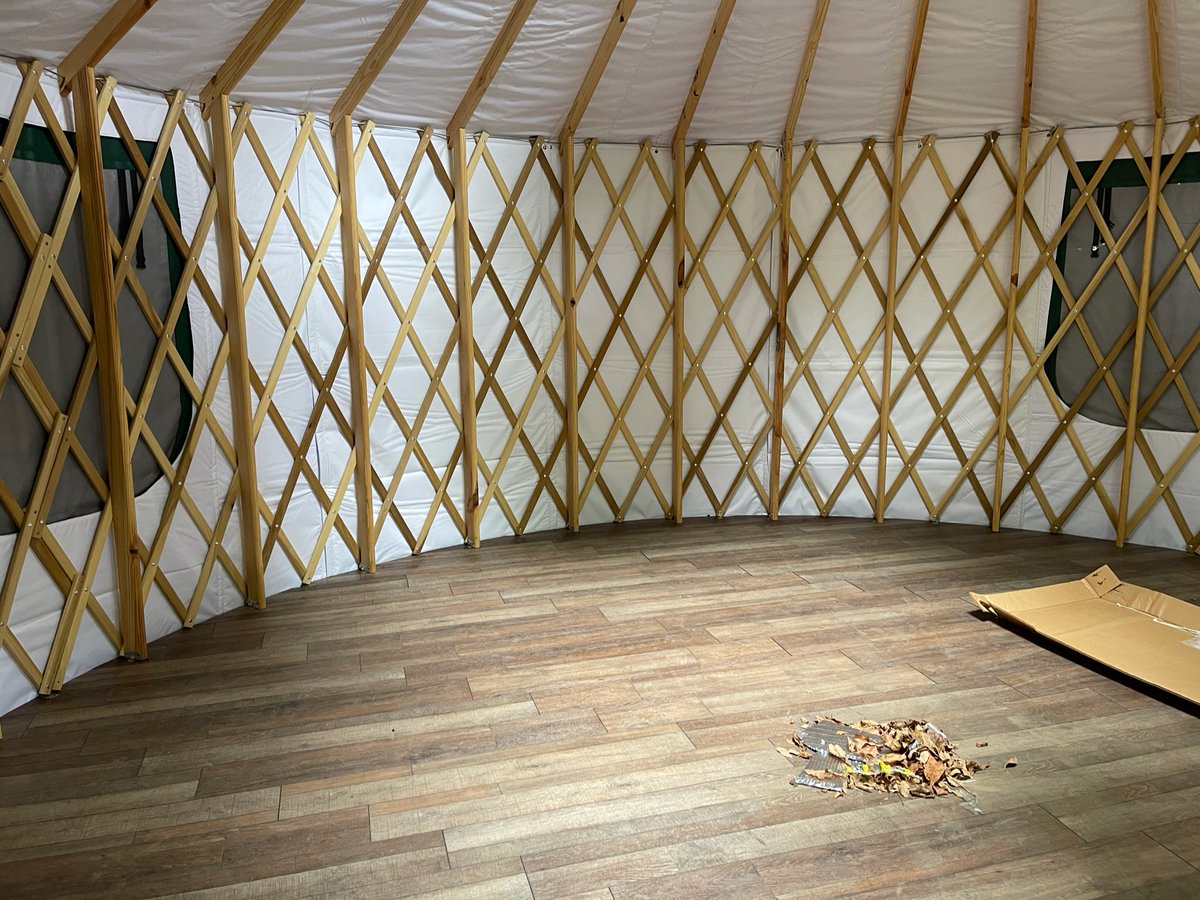 OklahomaParks's tweet photo. For this week's #StateParkSunday, check out these progress pics of the #yurts at Beavers Bend!
https://t.co/8Nka30XQSn
#OKStateParks
#🌲 ⛺ https://t.co/UfdGhQjDkK