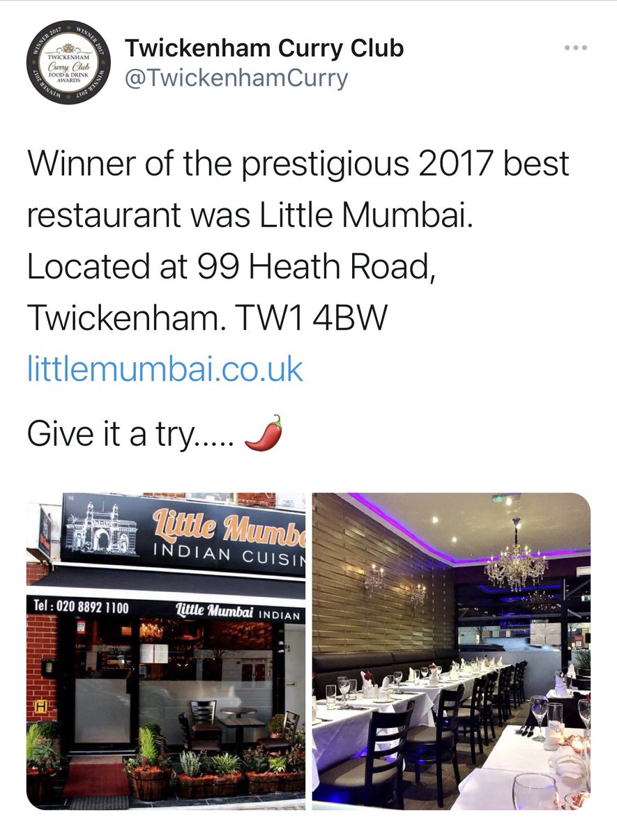 Twickenham Curry Club (TwickenhamCurry) Twitter