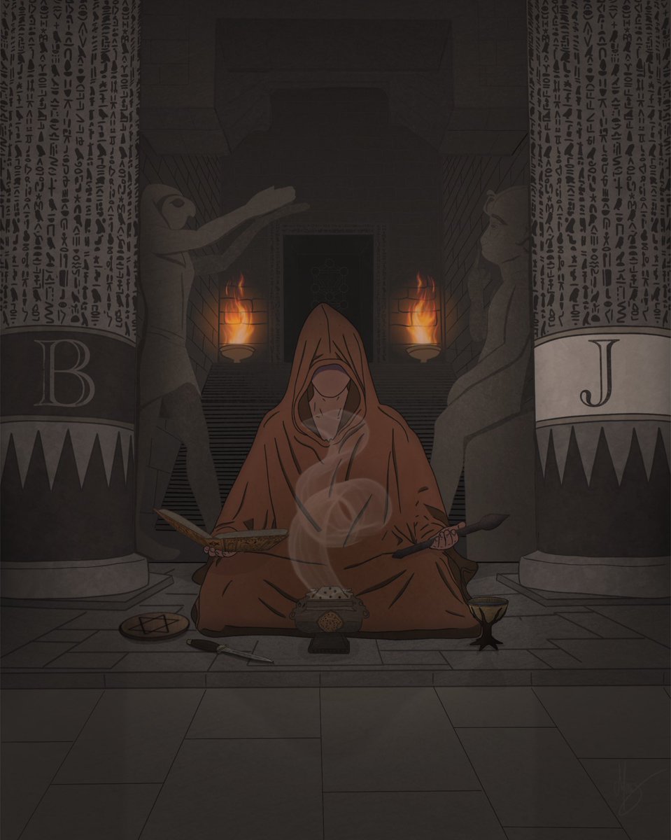 noxpublishing's tweet photo. Temple of Horus ☀️

#horus #temple #highmagick #magicktemple #ceremonialmagick #ceremony #magick #theurgy #astrotheurgy #harpocrates #goldendawn #thelema #aleistercrowley #meditation #middlepillar #boaz #jachin #signofhorus #signofenteror #signofsilence #ritual #ritualdagger https://t.co/Hcz8Hack67