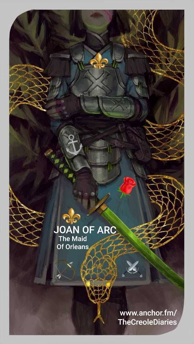 AncestralMagik's tweet photo. ⚜REMEMBERING THE "MAID OF LORRAINE",🙏  AKA. "MAID OF ORLEANS "🌹1/6/1412 - 5/30/1431⚖ #burningtimes #JoanOfArc #maidofOrleans #StJoanofArc #jeannedarc #JoanOfArcFeastDay #Lorraine #MaidofLorraine #Moirai #Witchesofthefrenchquarter  #Witchesofneworleans #Voodoochild #Orleans ⚔ https://t.co/V4OibmQlMf
