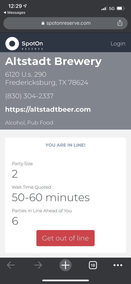 megadork9's tweet photo. Drinking beers at Altstadt brewery, they have a waitlist with a big button and I kind of want to #GETOUTOFLINE https://t.co/atqKeVf9kY