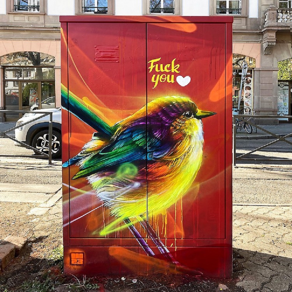 StreetArtUtopia's tweet photo. Street Art Bird by DAN23 in Strasbourg, France
3 photos: https://t.co/jzORyudrgR
via @streetartutopia #dan23 #Strasbourg #France #streetart #streetartutopia #bird #givethebird https://t.co/Ke7ANZUfid
