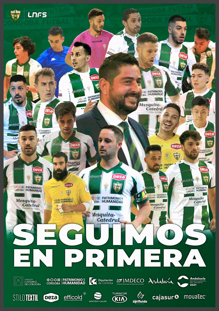 📣 ¡¡FINAL, FINAL, FINAL, FINAL!!
🟢 Un año más... ¡¡SOMOS DE 1ª!!
🏆 1ª División - Jornada 34
⚽️ <a href="/JaenFS/">Jaén Paraíso Interior FS</a> 2-3 <a href="/CordobaFutsal/">Córdoba Patrimonio de la Humanidad</a>
➡️ Pese a las muchas dificultades de la temporada, el trabajo dio el merecido premio. ¡Enorme este equipo! ¡Gracias, afición!
#JaenCordobaPatrimonio #LNFS