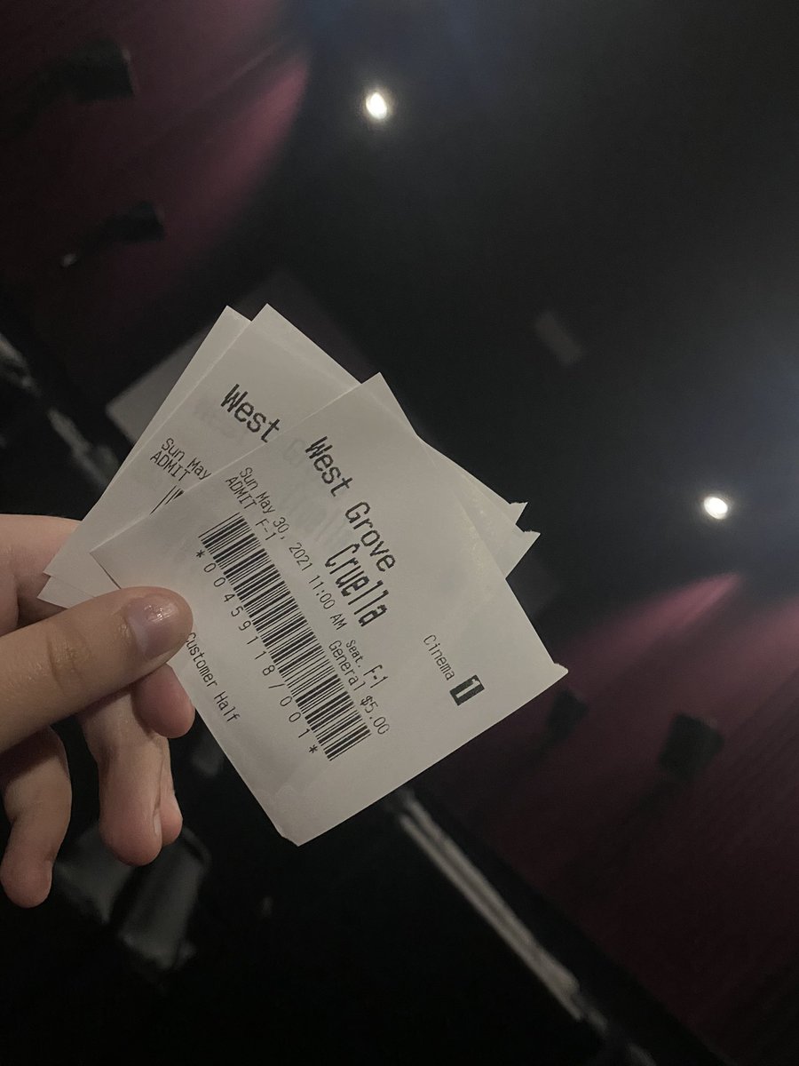 First movie in a theater since Sonic the Hedgehog let’s goooo https://t.co/d6APTavvYH