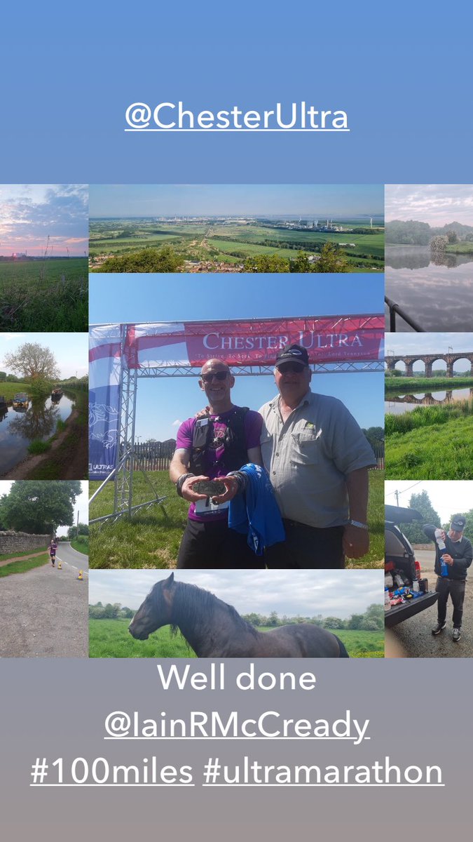 A Massive well done <a href="/IainRMcCready/">Iain McCready</a> for completing the <a href="/ChesterUltra/">Chester Ultra</a> 100 mile ultramarathon 👏👏👏