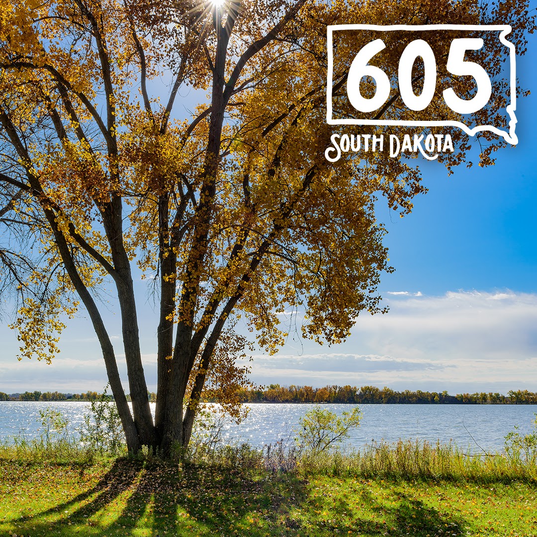 southdakota's tweet photo. Did you know that South Dakota is one of only 12 states in America to have a single area code? We're gearing up for #605Day in honor of our great state and can't wait to celebrate with you! Where in South Dakota are you most excited to visit next? https://t.co/lTKOsdqZRg https://t.co/YHEzwxXRjo