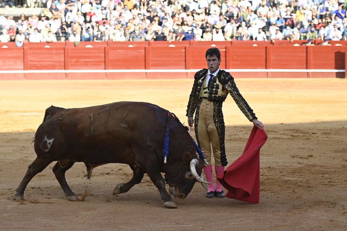 AranjuezToros's tweet photo. Dos orejas para @InfoDanielLuque en el segundo de la tarde #Aranjuez https://t.co/9zINkMLVPc