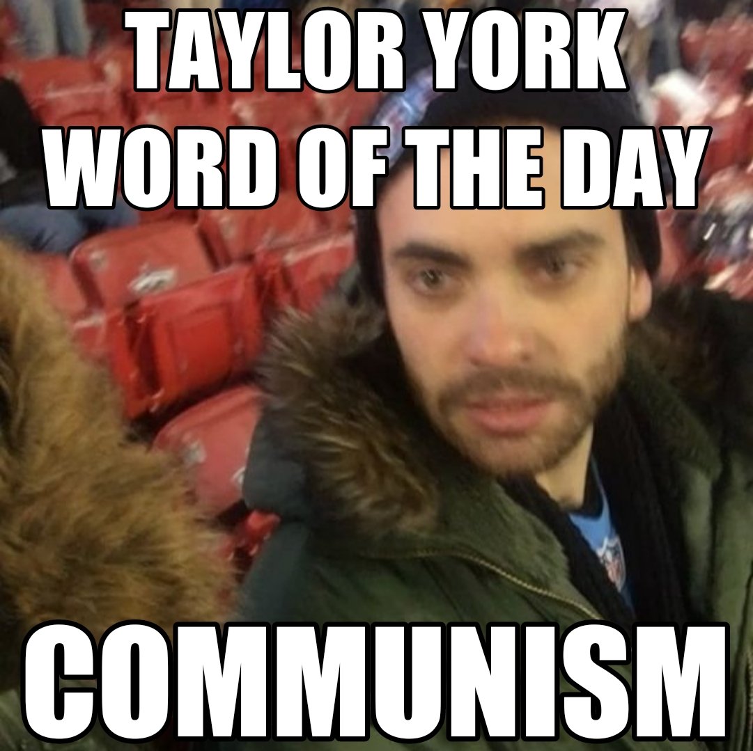 TaylorBYorkWOTD's tweet image. Communism