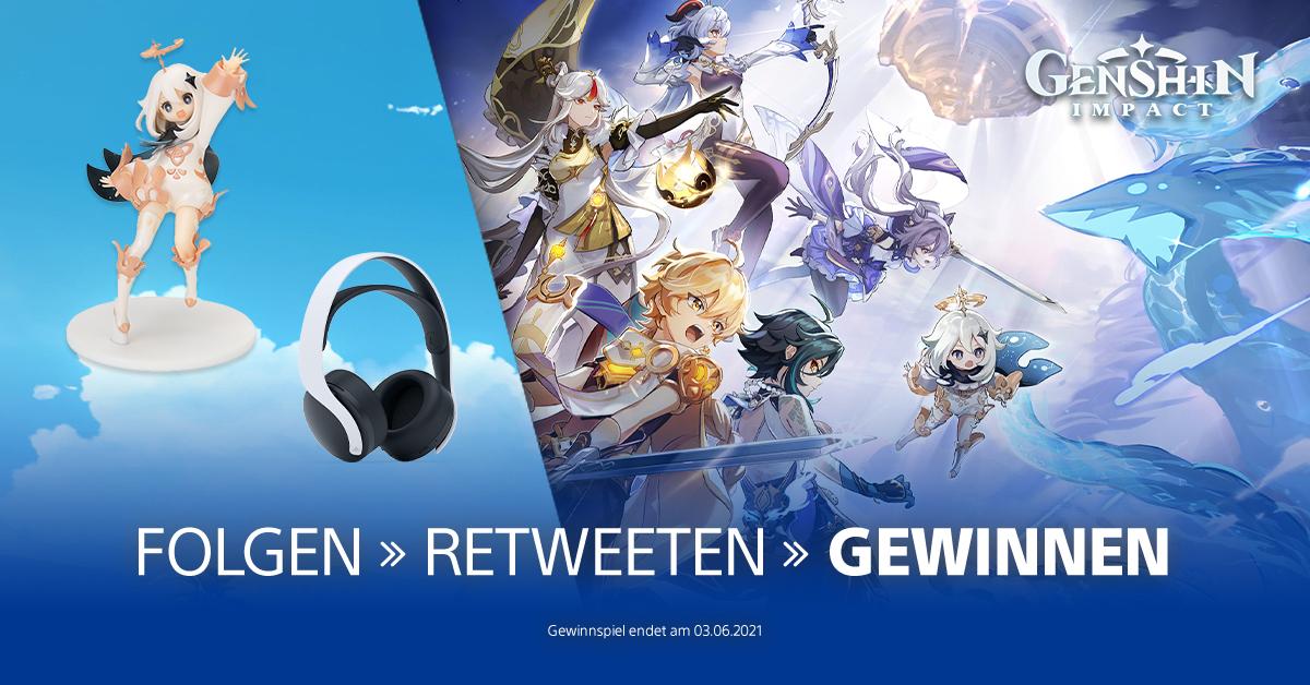 PlayStationDE's tweet photo. Wir verschaffen euch einen kristallklaren Vorsprung in #GenshinImpact #PS5.

Macht mit und gewinnt:

🎧 1x PULSE 3D-Wireless-Headset
💎 1x Genshin Impact Fan-Paket.

TNB: https://t.co/awlseRcWER https://t.co/bvmorzxRc4