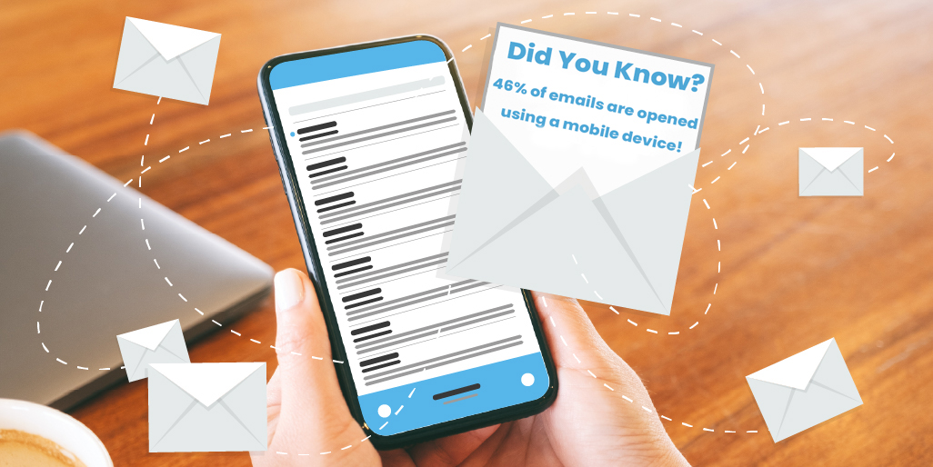 It’s more important than ever to harness the power of mobile. When it comes to email you must ensure that your marketing is mobile friendly to ensure optimum results! 
Find out more about Pitched Email Marketing 👇 bit.ly/3ywv009