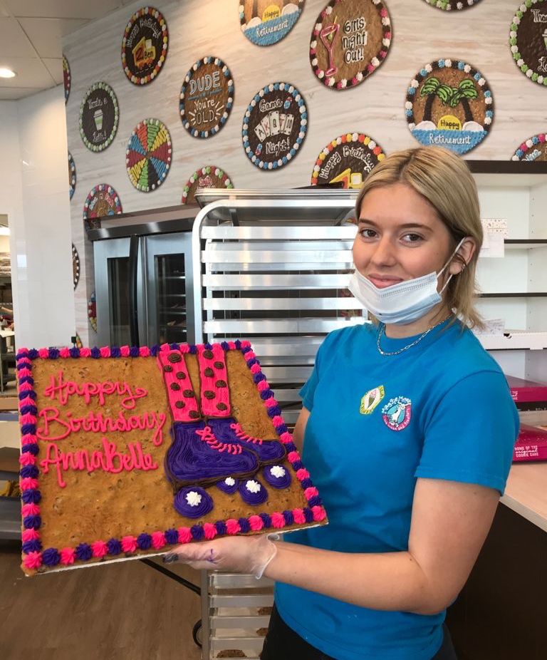 Marbleslabba's tweet photo. Let us create a custom cookie cake design for your next sweet occasions.  🎂🍪👍😲

#custom #cookiecakes #birthday #celebration #party #birthdayideas #birthdaycake #sweet #tulsa #brokenarrow #jenks #bixby #owasso #cookies #icecream https://t.co/1fRcT8XIBf
