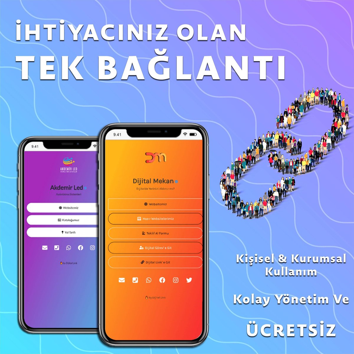İhtiyacınız olan tek bağlantı ve o bağlantıda tüm iletişim bilgileriniz ve sosyal medya hesaplarınız 🔥

#istanbul #ankara #izmir #antalya #bursa 
Kullanım Detayları İçin Tıkla Hemen Ücretsiz Başla 💫 Ömür Boyu Ücretsiz