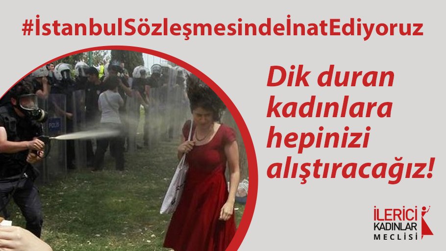 ilericikadin's tweet photo. #İstanbulSözleşmesindeİnatEdiyoruz
Dik duran kadınlara hepinizi alıştıracağız! https://t.co/xD3nKZRnHi