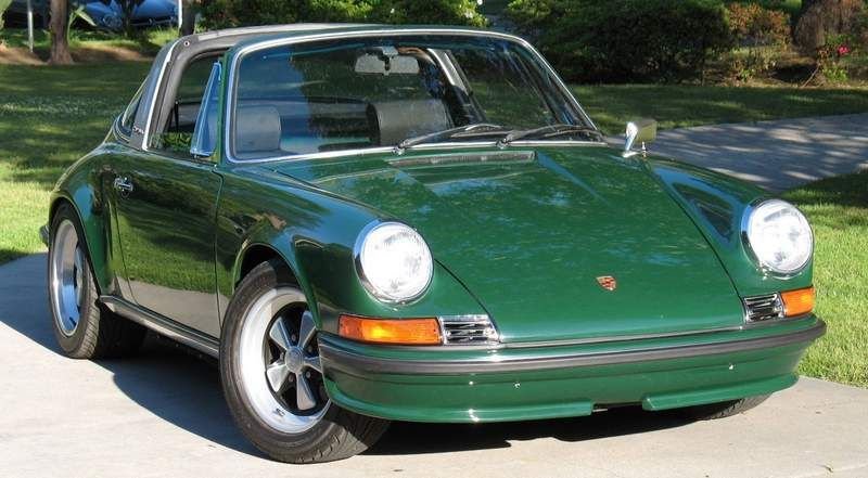 True? But then you'd have to buy a car in that same market. My vote is a late 80s/early 90s Porsche 911 Targa in British racing green
