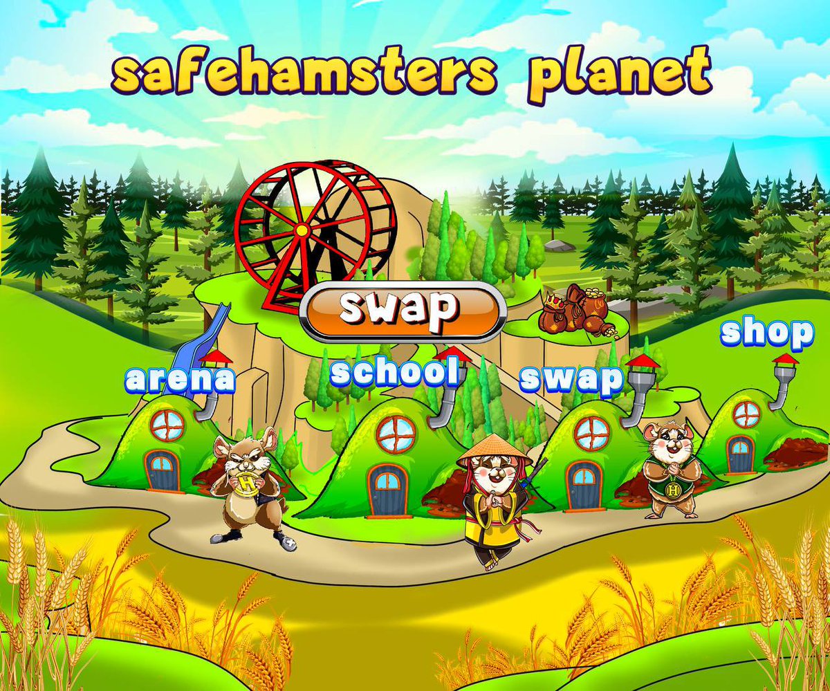 And what do you say to the fact that the hamsters would their own planet with their own infrastructure ?!🌍

 Wait for our own swap next week !!!!

 It's #safehamsters Time!🚀🚀🚀

#DeFi #Doge #Shiba #Elon #Crypto #Bitcoin #Binance #bsc #pancakeswap #BinanceSmartChain #Crypto