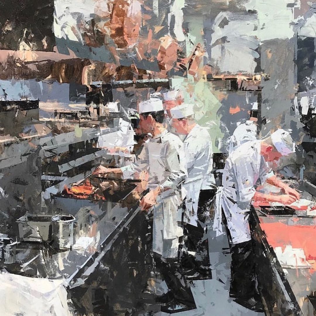 Painting by Mark Andrew Bailey