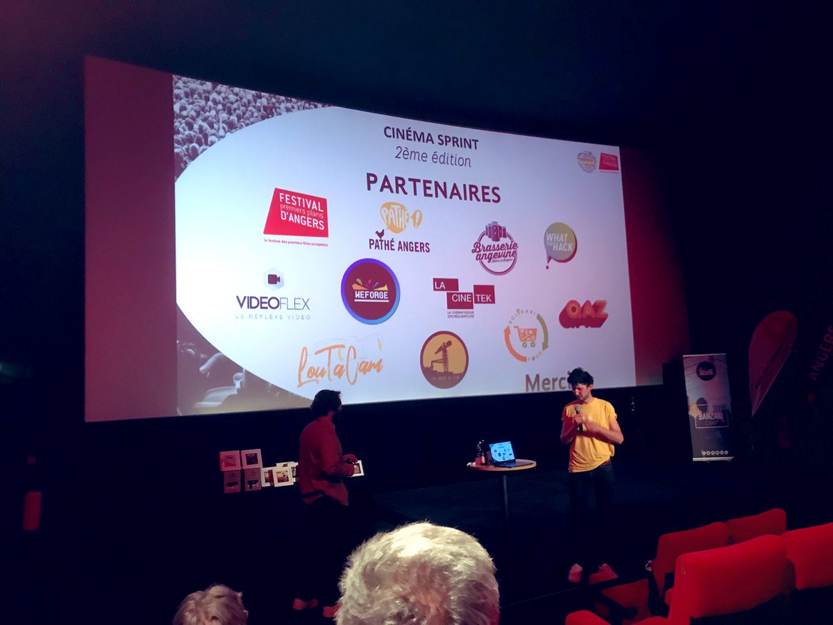 🎬 Le fameux moment culte : les remerciements des partenaires du <a href="/CinemaSprint/">CINÉMA SPRINT</a> par <a href="/FrancoisGobert/">François Gobert</a> ! On ne s’en lasse pas... Big #Banzaiii