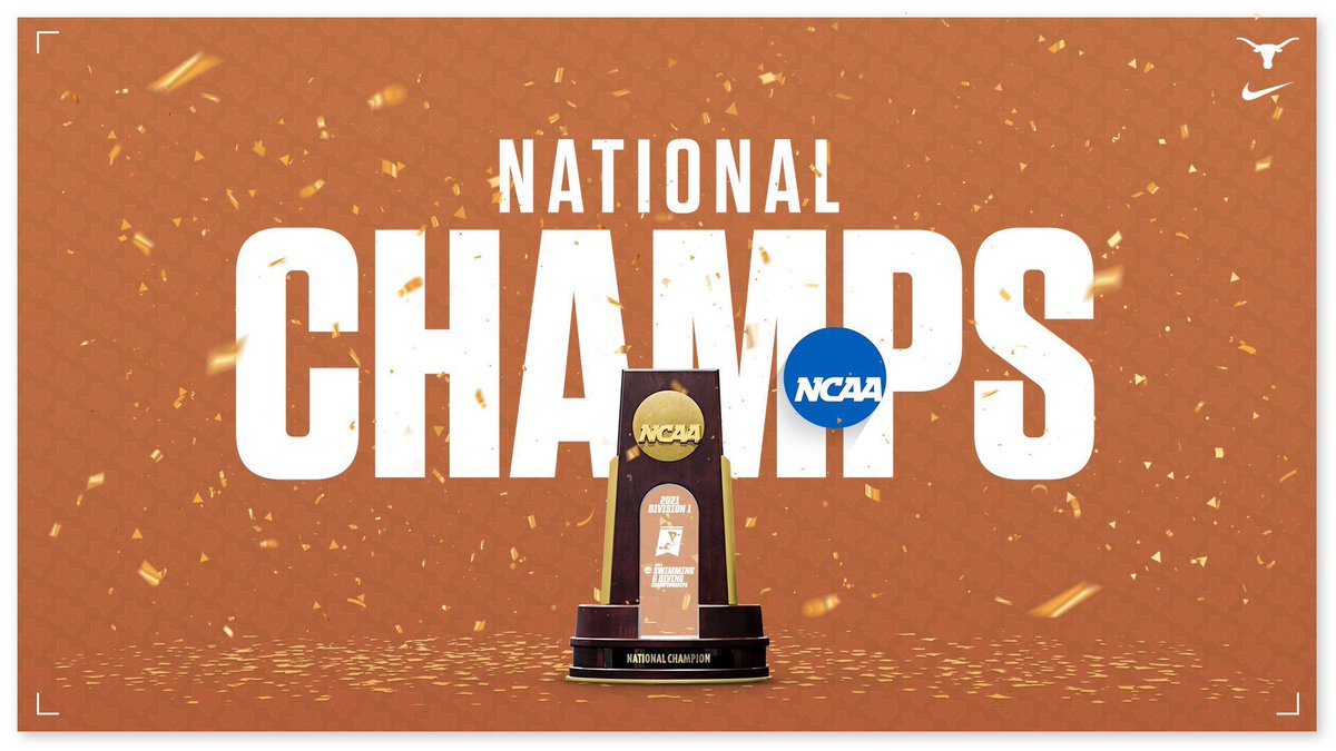 kyleumlang's tweet image. National Titles | 2020-21

3 Texas
2 Stanford
2 UK
2 USC
1 Arkansas
1 Bama
1 Baylor
1 BYU
1 Florida
1 Hawaii
1 Iowa
1 Marshall
1 Miss
1 Michigan
1 N Arz
1 Nebraska
1 Notre Dame
1 Oregon
1 Santa Clara
1 SHST
1 UCLA
1 UMass
1 UNC
1 Utah
1 Virginia
1 Wisconsin

#ThisIsTexas #HookEm