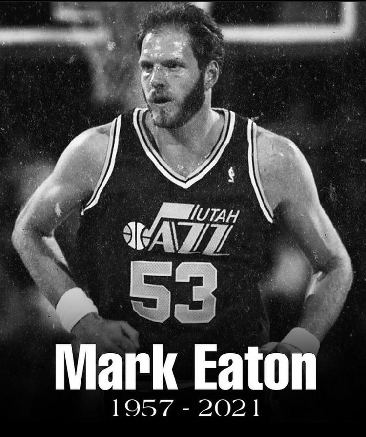 Dubstime's tweet photo. @NBA2K @Ronnie2K where’s the mark eaton RIP tribute in the main screen, or at least myteam challenges. #nba #utahjazz #RIPmarkEaton https://t.co/boECJX0uCU