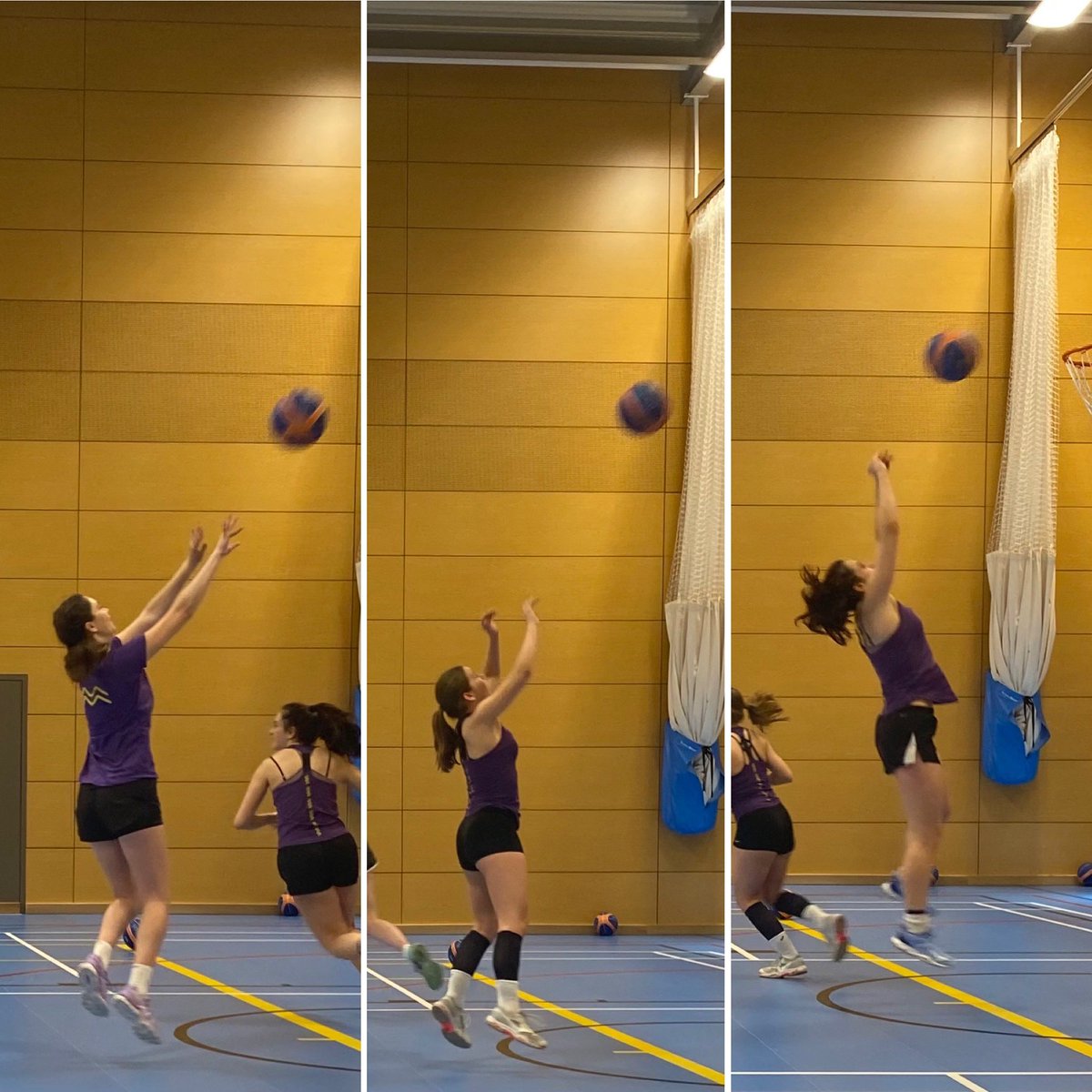 AquariansNC's tweet image. What a day for our jnr regional squads! Amazing basketball/netball hybrid training session with @Tayotweets 😍 High intensity session with lots of laughter and lots learned. Thanks to @passandplay1 for organising. #netballgoals #basketballskills #learnfromthebest 💜🏐💛