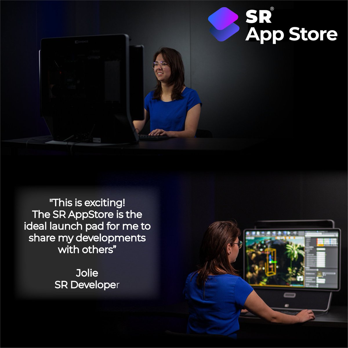 LeiaInc's tweet photo. The SR App Store is an exciting new platform for developers to showcase their skills and creations.
Check out our latest blog post to find out how you can become a Simulated Reality App Developer.
https://t.co/bnPyI3skk2
#Dimenco #SimulatedReality #BuiltonSR #SR #SRAppStore https://t.co/udJytvN3KO