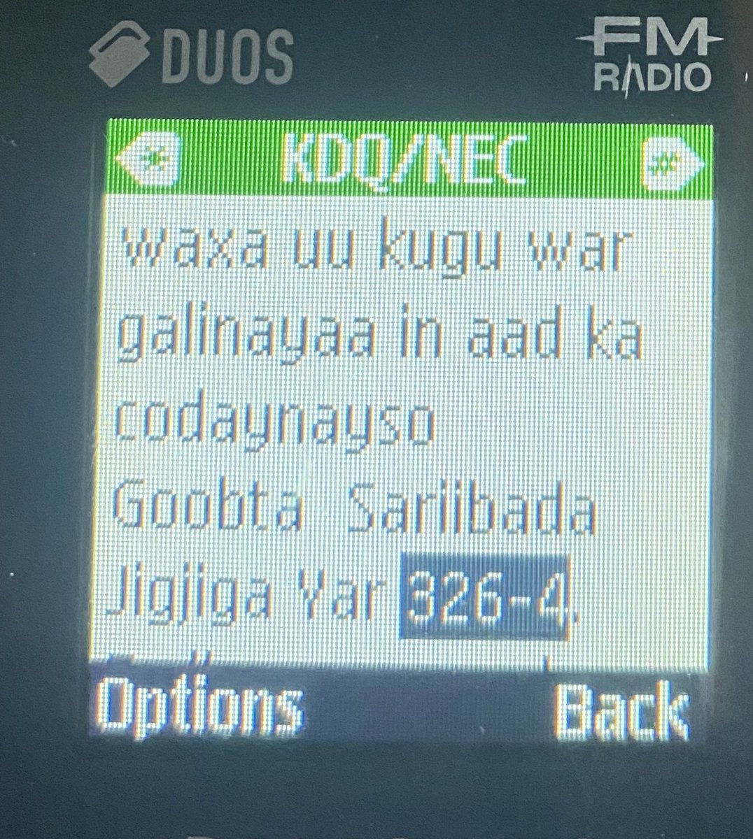 MBiihi's tweet photo. Here is my personalized notification message from the #SLNEC which is reminding me that my voting station is sariibadda jigjiga yar.  #Somaliland democracy and electoral process is well planned and very rare of its kind in Africa. #SomalilandElections2021 . https://t.co/xXfpir8AJX