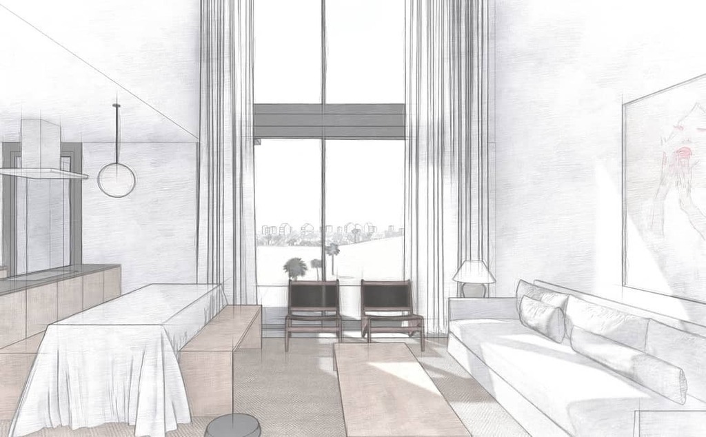 AmarandD's tweet photo. We love how this living room is taking shape❤ Peaciful, yet fresh and exciting, it will be a perfect get-away for our clients to relax and recharge their energy. 
. 
. 
#design #bespokedesign #warminteriors #diseñoamedida #linenfabrics #naturalmaterials #telasdelino #bespoke… https://t.co/PoCfa5pwwX