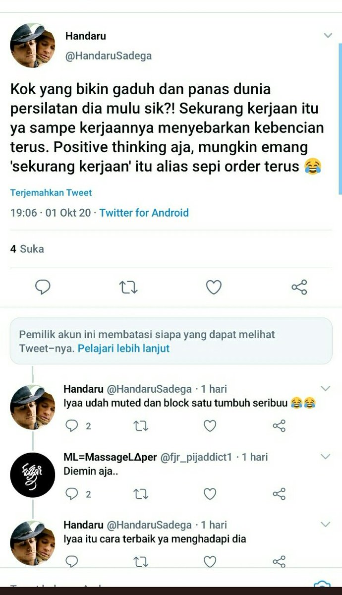 GENK_PALSU_HALU's tweet photo. BersuLang Dgn Masa LaLu, Saat DiBuLLy Genk Tukang Review PALSU @Candu_Pijat @fjr_pijaddict2 @ryannntannn @HandaruSadega @Info_Pijat_Pria @TopanTopanT and Ts-Ts Binaan-nya.
#dearmytaemin #TaxiDriver #Butter2ndWin #MotoGP #Tawan_V #GadisGadisRemajaJKT48 @ady6988 @joyoAM1 @TheKikie1 https://t.co/f0LlPzS5Ax
