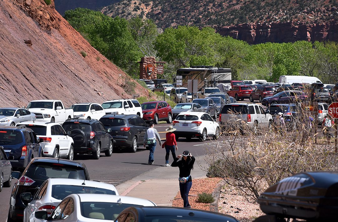 Zion National Park on Twitter "HEADS UP Parking in Zion Canyon is
