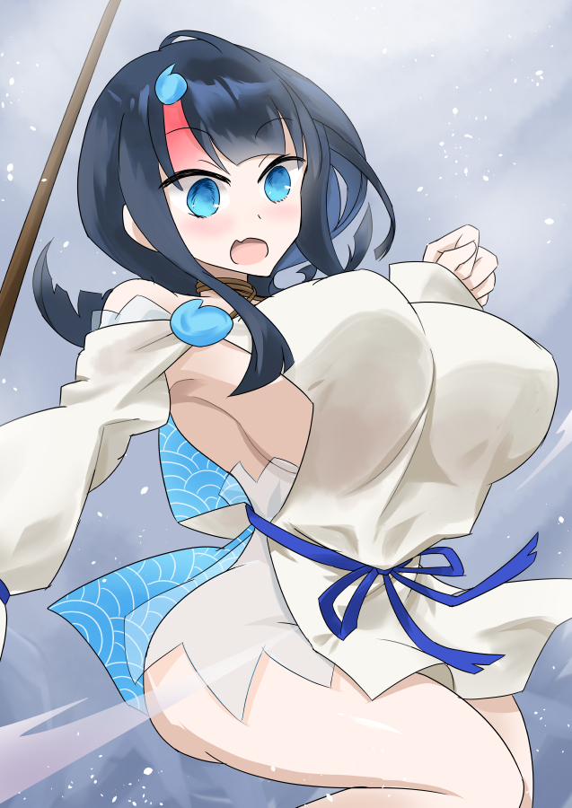 宇津見エリセ 「宇津見エリセさん(14歳)
#FGO 」|ミゾロギおろのイラスト