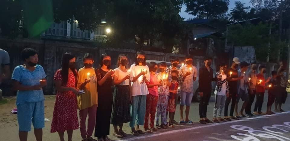 jadenwilliams_1's tweet photo. The #CandleLightStrike was held in
Mashikahtaung village, Hpakant Tsp, Kachin State against the military dictatorship
#WhatsHappeningInMyanmar 
#May30Coup https://t.co/xnGWVcbI89