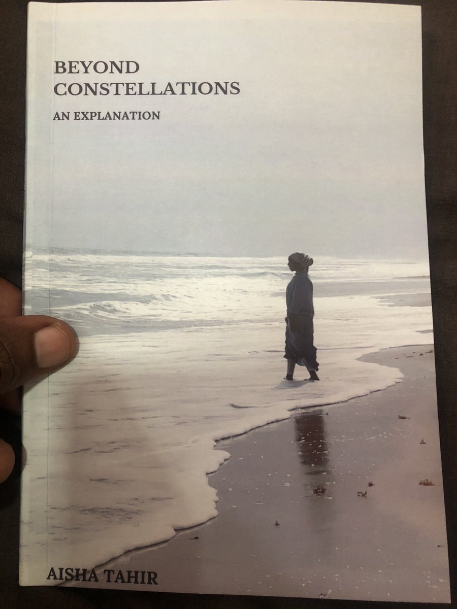 Diniesta1880's tweet photo. Beyond Constellations #AnExplanation my copy is here. What are you all waiting for, go grab your copy for it’s worth reading. Thank you @AishaTahir_ 🙌 https://t.co/ffVaORstaA