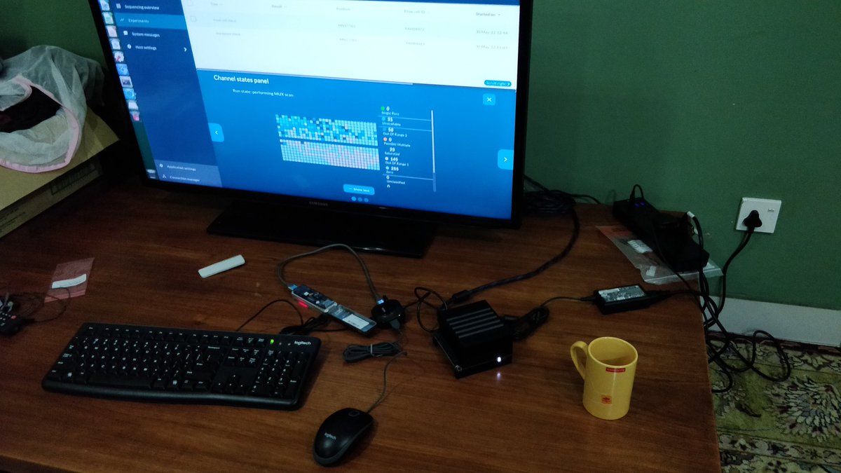 Zarul Hanifah (@zarul_hanifah) on Twitter photo Testing out the NVIDIA AGX setup for MinION sequencing according to <a href="/miles_benton/">Miles Benton</a> notes, not that I have anything to sequence at the moment
Everything works well I guess Testing out the NVIDIA AGX setup for MinION sequencing according to <a href="/miles_benton/">Miles Benton</a> notes, not that I have anything to sequence at the moment
Everything works well I guess