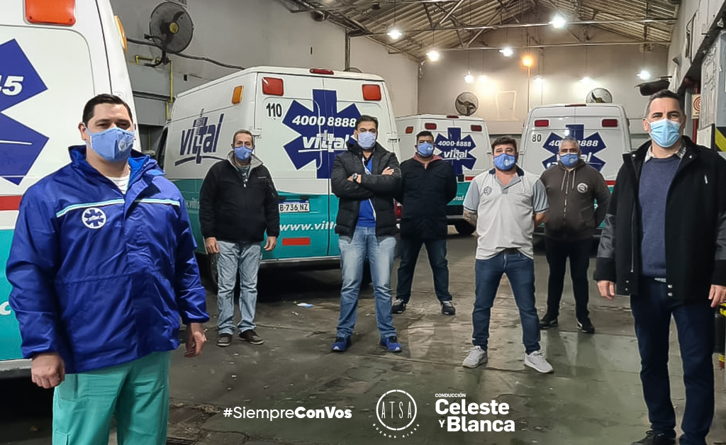 Les compartimos la noticia de que logramos reincorporar al compañero de la comisión interna de Vittal Hugo González, delegado del sector de choferes, enfermerxs y paramédicxs que fue despedido el 27 de marzo 2019.