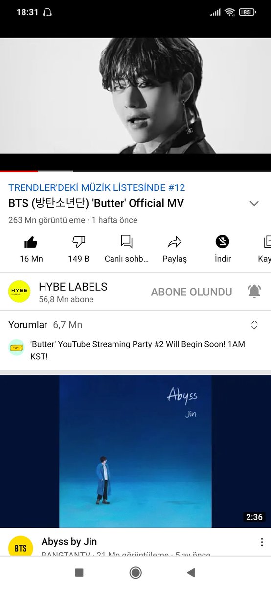Alsuhsnzd's tweet photo. @bangtan_az
#StreamLikeButter
Bu arada Abyss mahnisinada st edək
🇦🇿 https://t.co/QU4cPwOD2p
