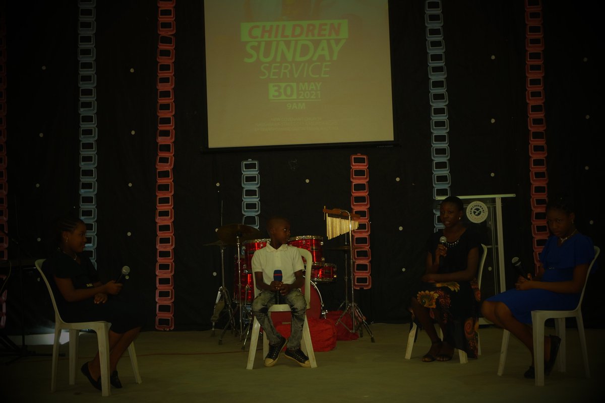 NccSabokd's tweet photo. Talk Show by Covenant Children 
Topic: WALKING IN THE NAME OF THE LORD
Anchor: Zion 
Guest Speakers: Faith, Delight and Victoria 
#TalkShow #CovenantChildren #covenantchildrensunday #nccsabokd https://t.co/nXKeyxL1bm