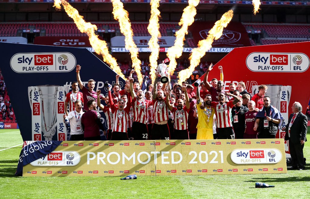 A day to remember in Brentford❤️🤍