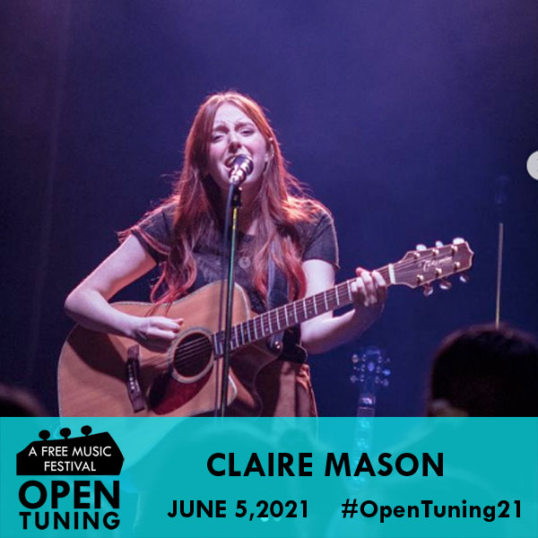 opentuningfest's tweet photo. Gather around the campfire (real or imagined!) next Saturday, June 5 at 8:30 and listen to indie folk-pop singer Claire Mason, coming to you as part of Open Tuning Music Festival! See the festival schedule at https://t.co/7gHqQeARaB. #OpenTuning21 @clairemason10 https://t.co/HpczBauVXZ