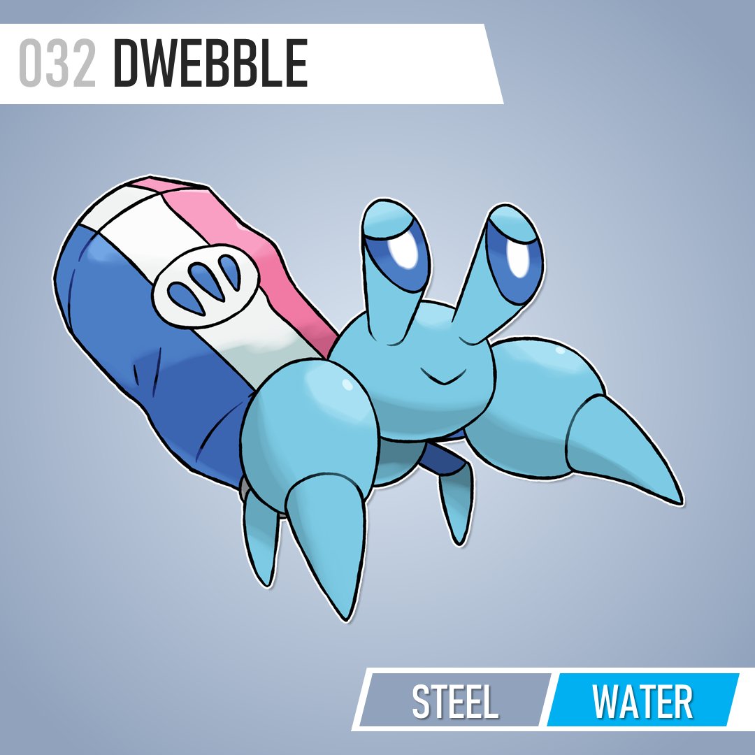 Dwebble  Pokédex