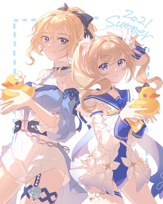 サンキューサマー🏖
#原神 
