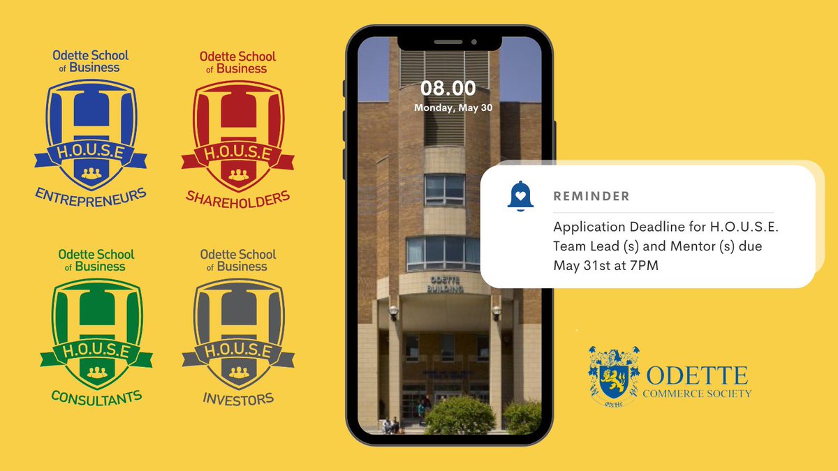 Odette Commerce Society tweet media