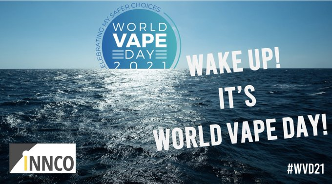 ChaunceyGardner's tweet photo. WAKE UP!  It's #WorldVapeDay!  :-)
#WVD21 @INNCOorg https://t.co/1SjsrwAx2z