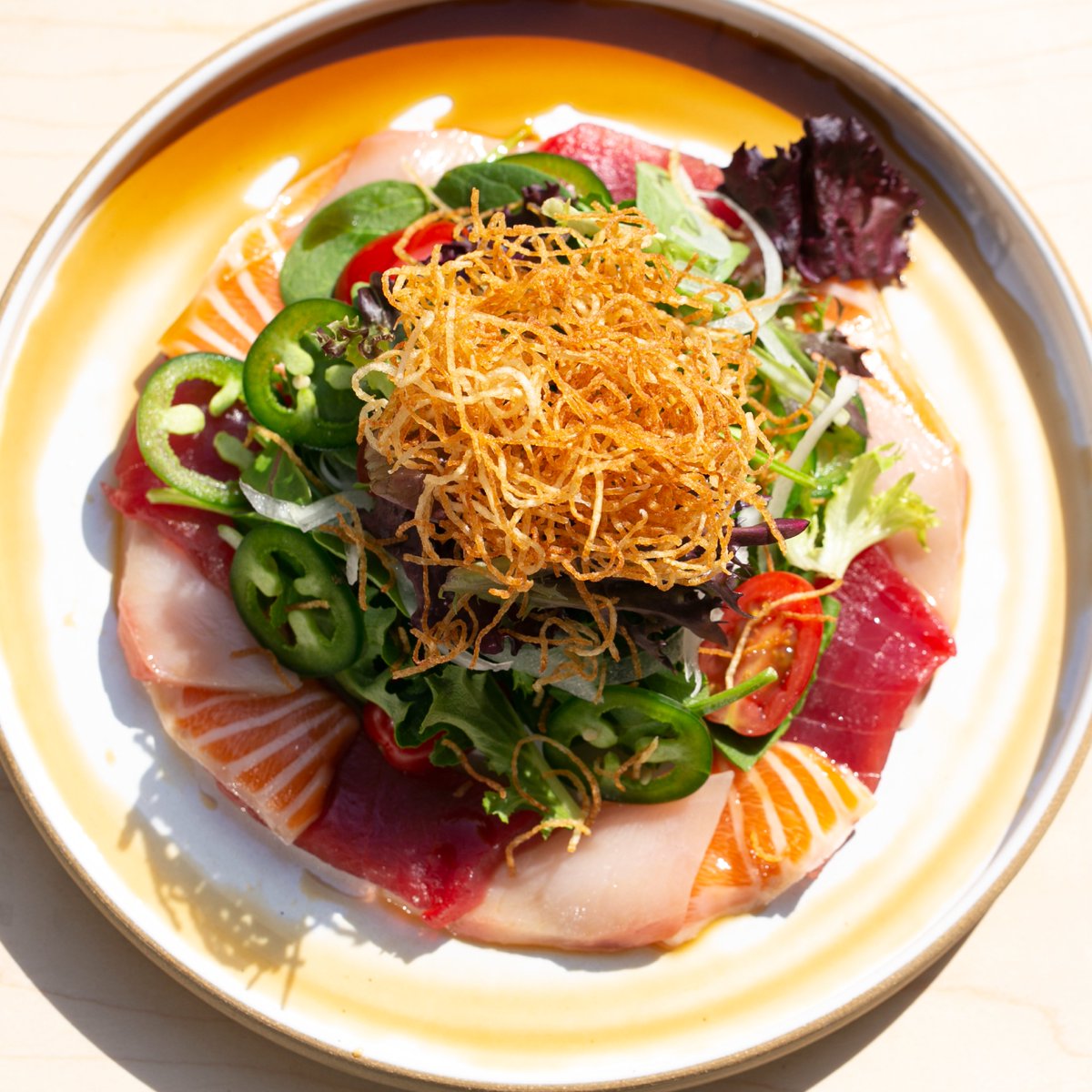 One of our special menu✨
Triple Ceviche
Mixed greens, tomato, onion, tuna, salmon, yellowtail with mustard dressing.
#oita #sushi #brooklyn #nyc #newyork #NewYorkForever #sundayvibes #parkslope #ceviche #foodlover #takeout