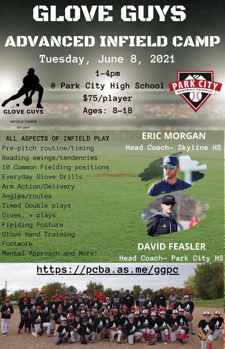 12 spots left in our June 8 Park City Camp! 

pcba.as.me/ggpc