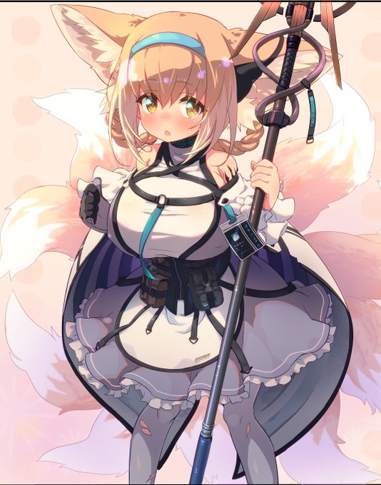 Skebで巨乳化したアークナイツのスズラン描いたよ!
10回ほどリセマラしてみたけどピックアップじゃないし出なかったからYOUTUBEにあった台詞集聞きながら描いたよ…😂 