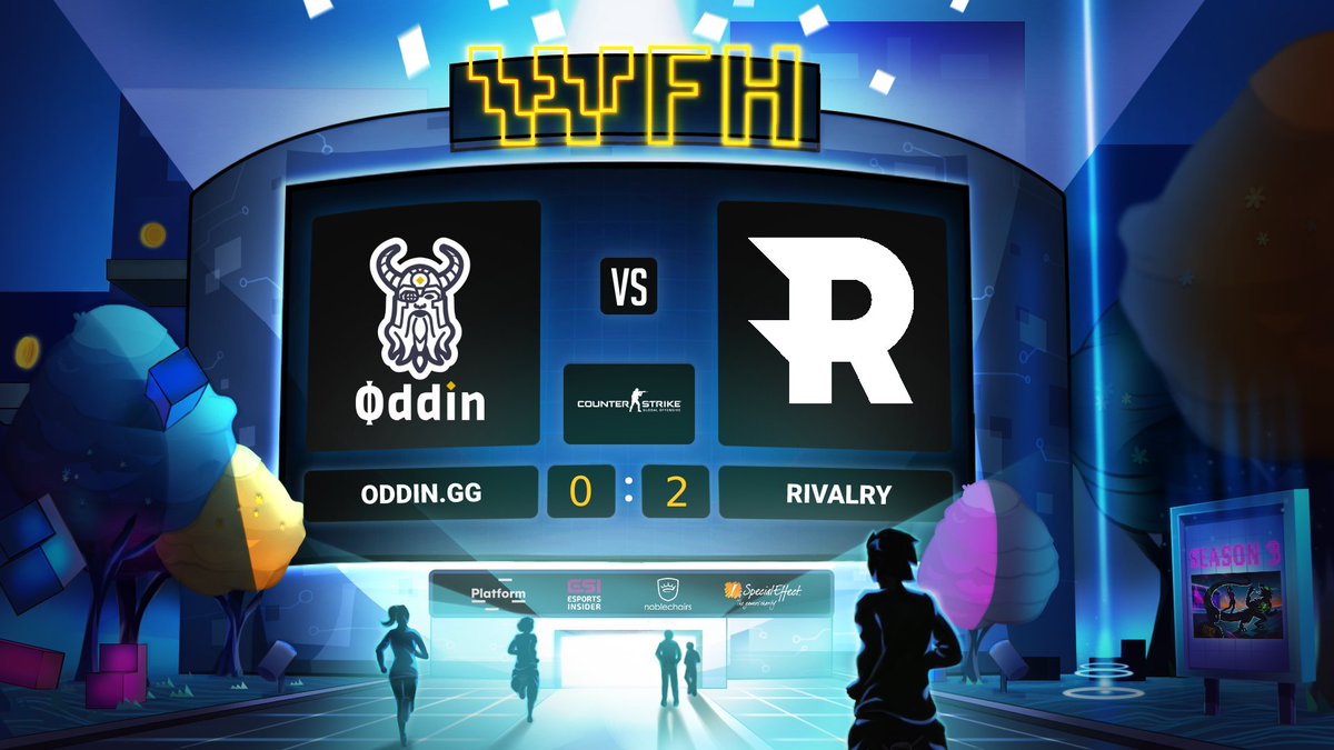 WFH_League's tweet photo. Rivalry makes it through to the Grand Finals after beating OddinGG 2-0! 🏆

Onstream next is the 3rd place match:
#OddinGG 🆚 @Siemens 

📺https://t.co/iAINFgHbMz https://t.co/kNBZRHn9qw