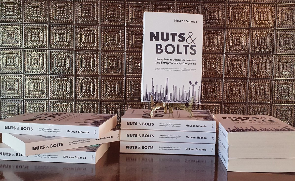 mcleansibanda's tweet photo. #NutsandBolts provides practical insights on innovation & entrepreneurship through personal musings & those of entrepreneurs, innovators / ecosystem builders. The future of Africa is bright.
DM for EFT details for author signed copy R330 incl delivery #PurposefulSteps https://t.co/eZZek69O8C