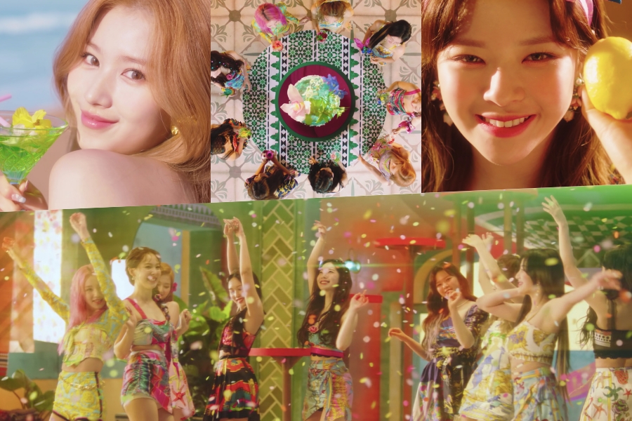 soompi's tweet photo. WATCH: #TWICE Unveils Track List And Stunning Trailer For "Taste Of Love" https://t.co/rfaEuxAxvX https://t.co/zPQoI3THJu