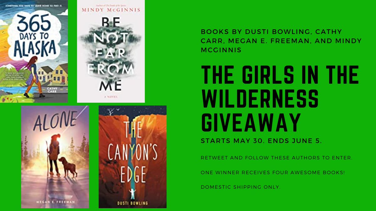 RT and follow us to a chance to win copies of our books! <a href="/DustiBowling/">Dusti Bowling 🌵</a> <a href="/CathyCarrWrites/">Cathy Carr</a> <a href="/meganefreeman/">Megan E. Freeman</a>